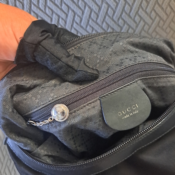 Gucci bamboo black nylon Authentic - Picture 7 of 12